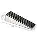 Door Stopper,WERTIOO Door Stops Premium Quality Zinc & Rubber Non-Rust Heavy Duty Wedge That Hugs Doors Tightly and Doesn’t Budge+2 pcs Corner Guards