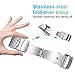 Ullchro Silicone Watch Strap Replacement Rubber Watch Band Waterproof Stripe Pattern - 16mm, 18mm, 20mm, 22mm, 24mm Watch Bracelet with Stainless Steel Deployment Buckle (18mm, Black)