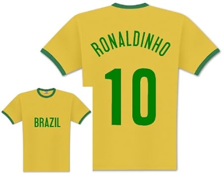 World of Football Player Shirt Brasilien Ronaldinho