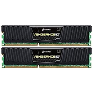 Corsair Vengeance zwart DDR3 1600 MHz (PC3 12800) Desktop werkgeheugen (CML8GX3M2A1600C9) 8GB(2x4GB)