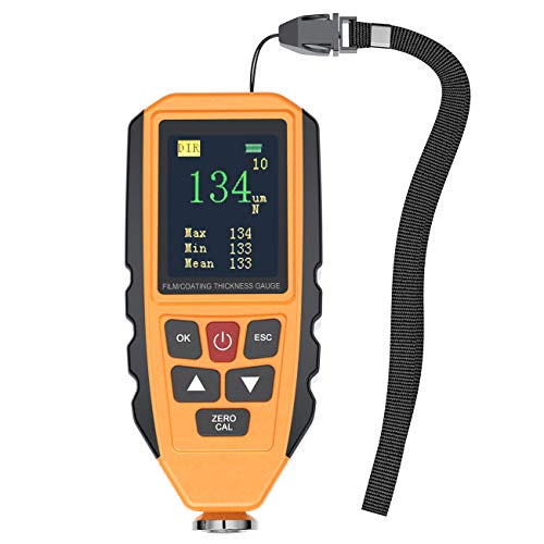 ERAY Digital Paint Coating Mil Thickness Gauge Meter With Backlight