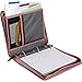 Five Star Zipper Binder, 2 Inch 3 Ring Binder, Removable File Folders, Durable, Gray/Bright Coral (29036IY8)