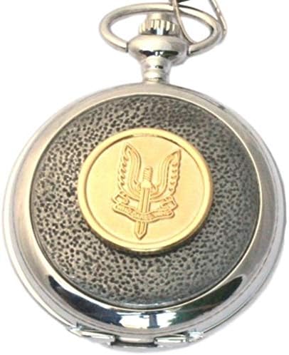 SAS Round Pocket Watch Quartz Movement with Free Engraving ME62