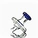 JEKE Clear Large Directional Snorkel Carb (Blue)