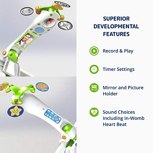 Nurture Smart Portable Baby Crib Mobile with Superior Developmental