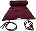 D&D Futon Furniture Burgundy Traditional Japanese Floor Futon Mattresses 3