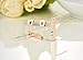 Women Earrings Rose Gold Plated Vertical Bar Stud Earrings For Women Fashion Jewelry