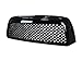 VXMOTOR for 2007-2009 Toyota Tundra Black TR-Sport Mesh Front Hood Bumper Grill Grille Cover ABS