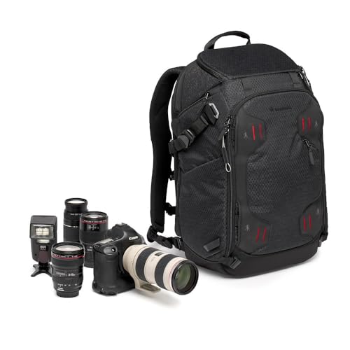 Manfrotto PRO Light Multiloader M, Professioneller Fotorucksack für Kameras, 4 Zugriffspunkte, Mehrere Stativbefestigungen, 3 Nutzungsmodi, Austauschb