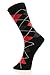 Fashion Mic Mens Cotton Blended Dress Socks 6 Pair Bundle Multiple Styles