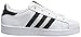adidas Originals Superstar C Basketball Shoe (Little Kid),White/Black/White,2.5 M US Little Kid