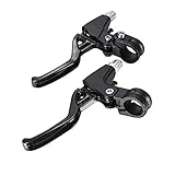 COOLOH Yannuo Trading 1 Pair Universal Non-Slip Bicycle Brake Lever Full Aluminum Alloy Bicycle Brake Handle 2.2cm Diameter Most Bicycle, Anti-Skid Mountain Bike, Road Bike, MTB, BMX, Cycling