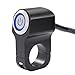 IZTOSS 12v 10A Waterproof Motorcycle CNC Aluminium Alloy Push Button Toggle Switches 7/8