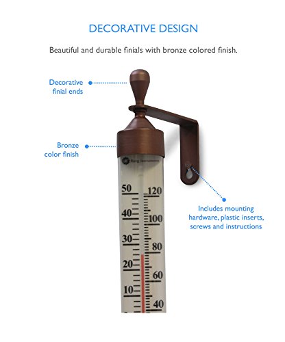 Bjerg Instruments 10 Inch Tube Thermometers