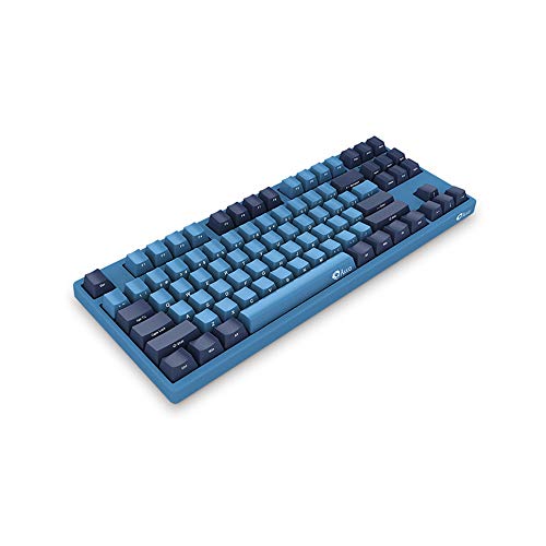 EPOMAKER AKKO 3087 SP 87-Key Cherry MX Switch Mechanical Keyboard with PBT Keycaps, DIY Lights for Windows PC Gamers (Cherry red Switch, Ocean Blue)