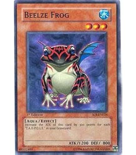 Amazon.com: Yu-Gi-Oh! - Submarine Frog (CRMS-EN087