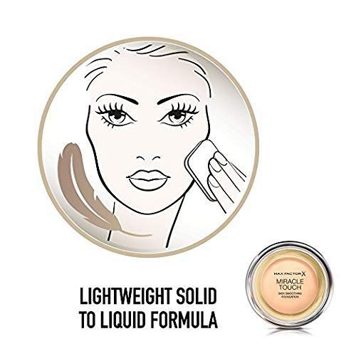 max factor miracle touch creamy ivory