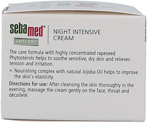sebamed night cream for dry skin