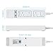 LITEdge Smart Power Strip, Wi-Fi Accessible 3 AC Outlets 2 USB Ports, Compatible with Alexa, No Hub Needed, Control with App on Phone, Surge Protected