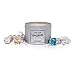 Scented Massage Oil Candle - Amor Coconut Vanilla Aromatherapy | Destiny Candle by Karen Michelle | Beautiful Piece of Jewelry Inside | A Perfect Way to Rekindle the Romance