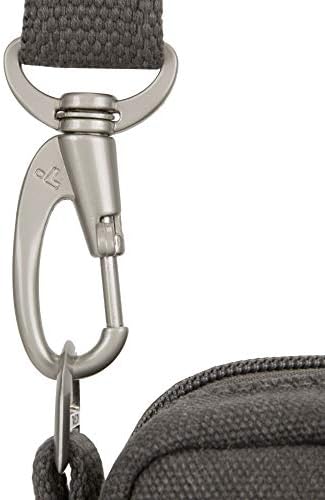 Travelon Anti-theft Heritage Crossbody Bag, Pewter 10 Travelon Anti-theft Heritage Crossbody Bag, Pewter