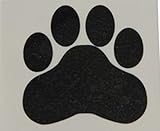 Happy Deals - Black Paw Print Temporary Tattoos, 1.5