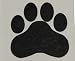 Happy Deals - Black Paw Print Temporary Tattoos, 1.5"x1.5" (1-Pack of 144)
