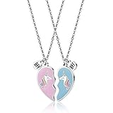 thumbnail image 2 of Best Friend BFF Gifts Necklaces For 2 Matching Heart Necklace For Best Friends Weirdo 1 Weirdo 2 Necklace Friendship Gift Necklaces For Besties Necklace For 2 2 of 10