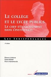 Le  collège et le lycée publics