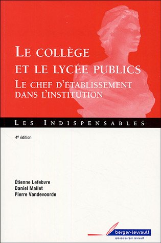Le  collège et le lycée publics