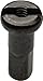 Wheelsmith 14g brass nipple, 12mm - black bag/50