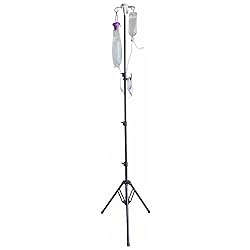 Portable IV Pole Collapsible for