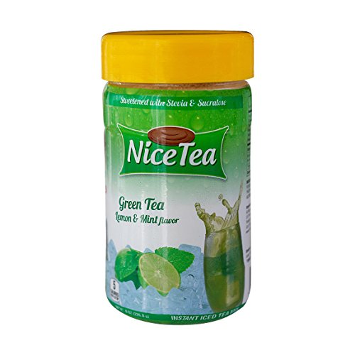 Green Tea Lemon and Mint - NiceTea - Instant - Sugar Free Iced Tea Mix - Thumbnail 3