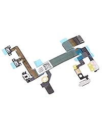 Reemplazo de control de volumen MMOBIEL Compatible con iPhone 5S Silenciamiento Encendido apagado incluido destornillador 2X