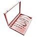 Wuligirl Velvet Clear Lid Jewelry Organizer Box Stackable Jewelry Storage Display Tray Holder Showcase (Necklace Box)