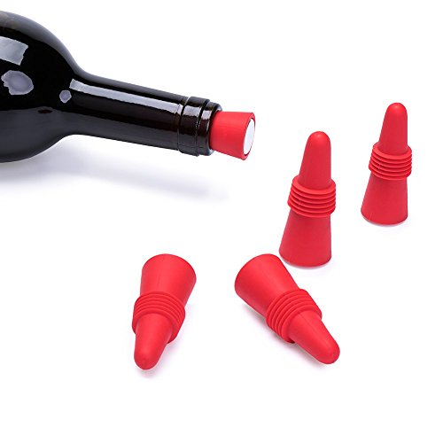 6 OHYOHO+Stoppers+Silicone+Reusable+Beverage