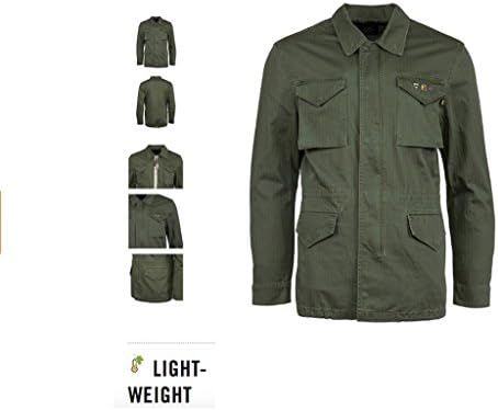 Alpha Industries Revival Field Coat Sage Black