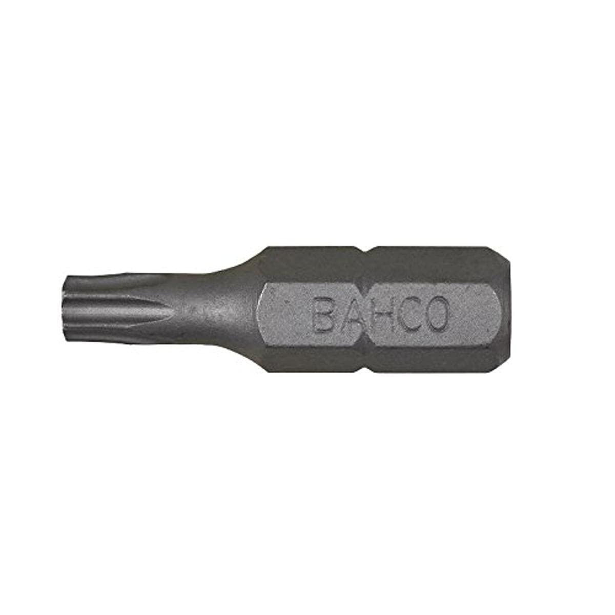 Bahco 59S/TR27 Bits for Torx Tamper Resistant Screws, Grey, 25 mm, Set of 5 Pieces