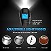 XINJI LED Bike Light Set with Speedometer, USB Rechargeable Bike Computer, Loud Bike Bell, Waterproof Odometer and Tail Light (Black)