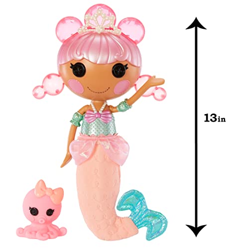 Lalaloopsy Bubbly Mermaid Doll Laguna Sea Splash & Pet Octopus, Doll's