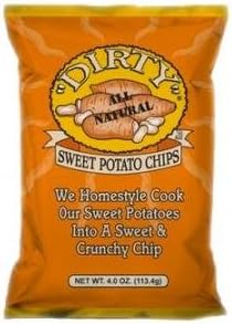 Dirty Potato Chips Sea Salt Case of 25 2oz (Sweet Potato)