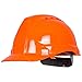 AMSTON Safety Hard Hat, Head Protection, “Keep Cool” Vented Helmet, Fully Adjustable, Low Profile, Cap Style, Type 1 Class C, Construction, ANSI Z89.1, Orange