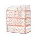 ZHIAI Acrylic Cosmetic Storage Drawers and Jewelry Box, 7 Drawers, Clear, Unisex