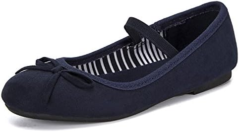 Girl's Ballerina Flat Shoes Mary Jane Dress Shoes(Little/Toddler Girls Shoes/Big Kids/Women)