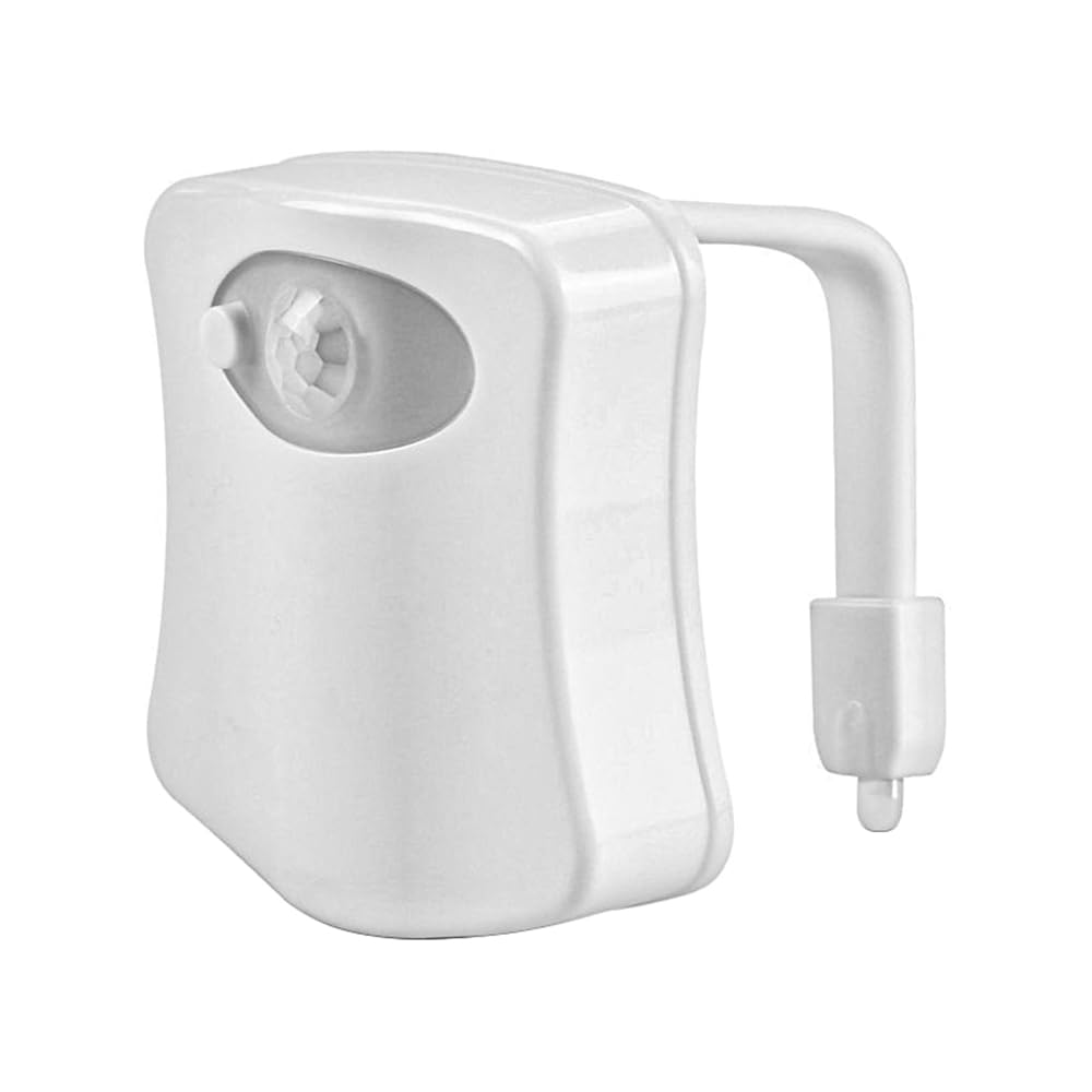 Hsthe Sea 16 Color Motion Sensor Night Light for Toilet Bowls Housewarming Smart Gift Bathroom Novelty Item