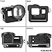 Gurmoir Protective Aluminum Alloy Skeleton Housing Case For Gopro Hero 5/Gopro Hero (2018) Action Camera, Metal Frame Protective Cage with Rear Door and 52mm UV Filter