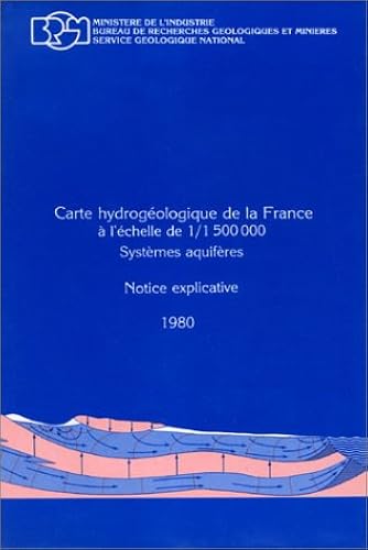 Download Carte hydrogéologique de la France : Systèmes aquifères, notice explicative PDF