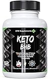 Keto BHB Supplement - Exogenous Ketones Pills for Ultra Fast Fat Burning, Boost Energy & Focus, Manage Cravings, Support Metabolism - Best Carb Blocker - 60 Capsules