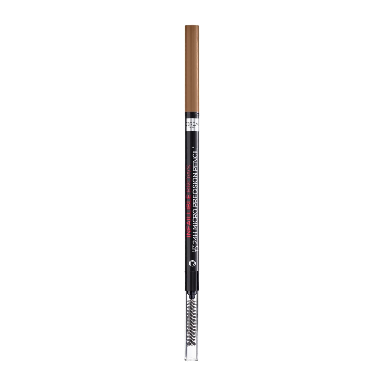L'Oreal Paris Infallible Brows 24H Micro Precision Pencil, Precisely Defines Brows- 5.0 Light Brunette