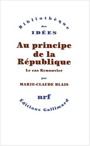 Au principe de la République